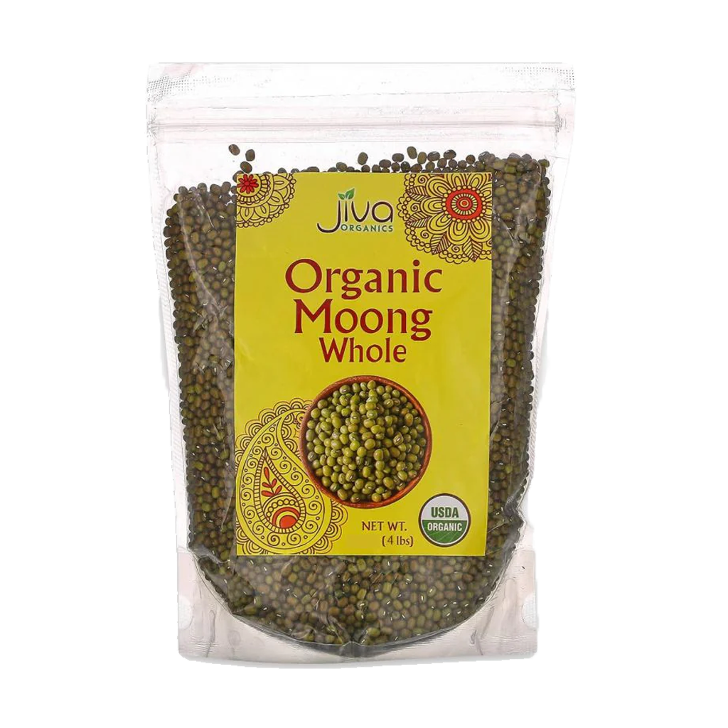 Jiva Organic Moong Whole 4lb