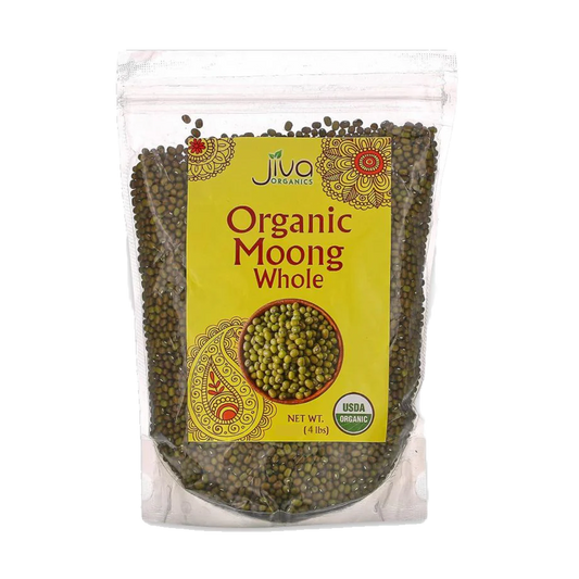 Jiva Organic Moong Whole 4lb