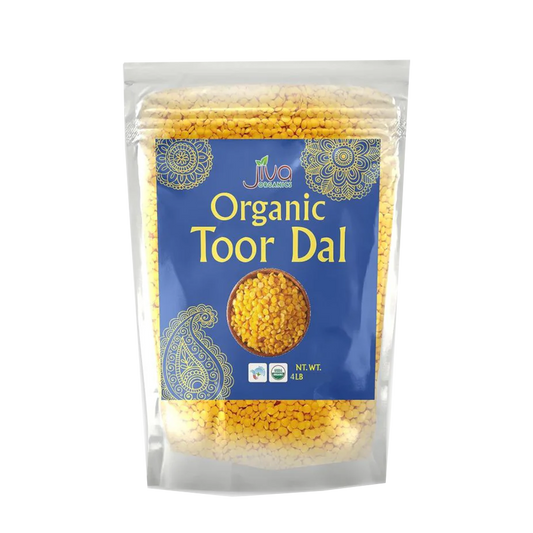 Jiva Organic Toor Dal 4lbs