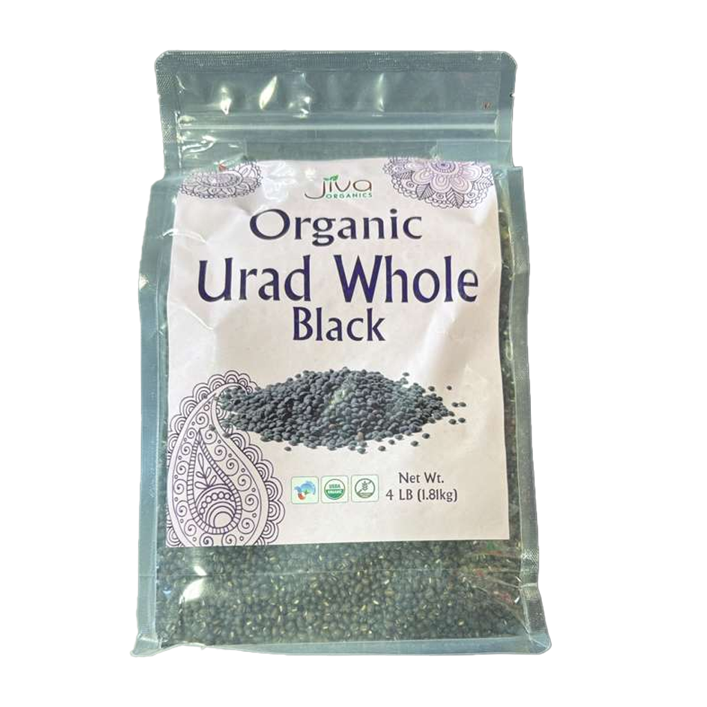 Jiva Organic Urad whole black 4lb