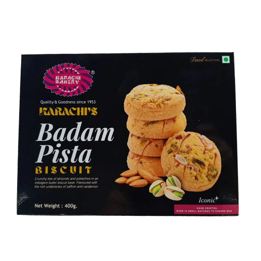 Karachi Bakery Badam Pista Biscuit 400g