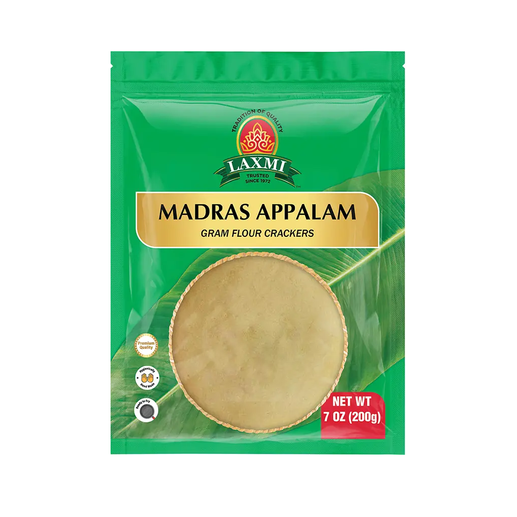 Laxmi Madras Appalam(Green) 7oz