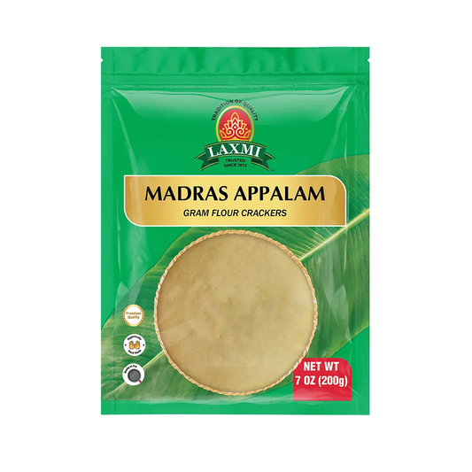 Laxmi Madras Appalam(Green) 7oz