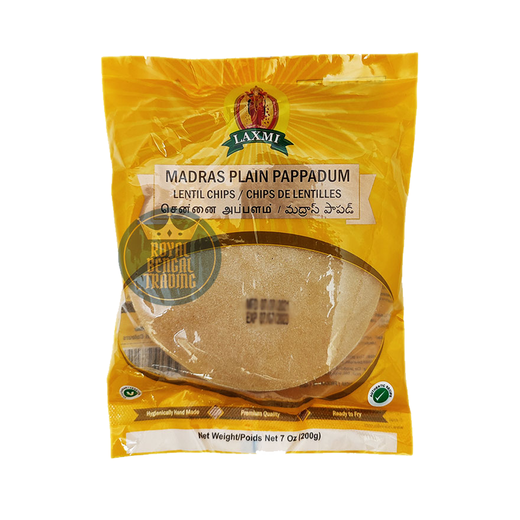 Laxmi Madras Pappad (Yellow) 7oz