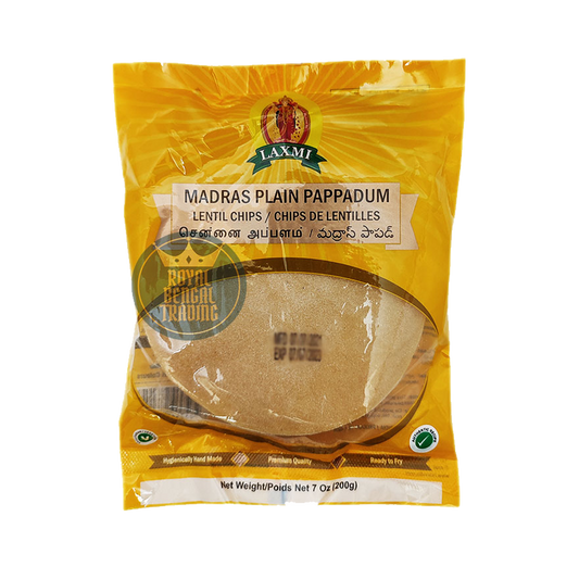 Laxmi Madras Pappad (Yellow) 7oz