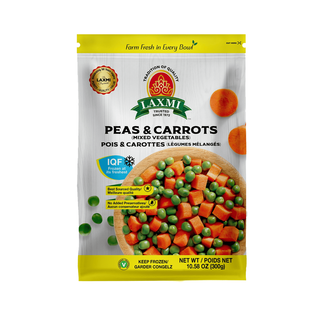 Laxmi Peas & Carrot  300g