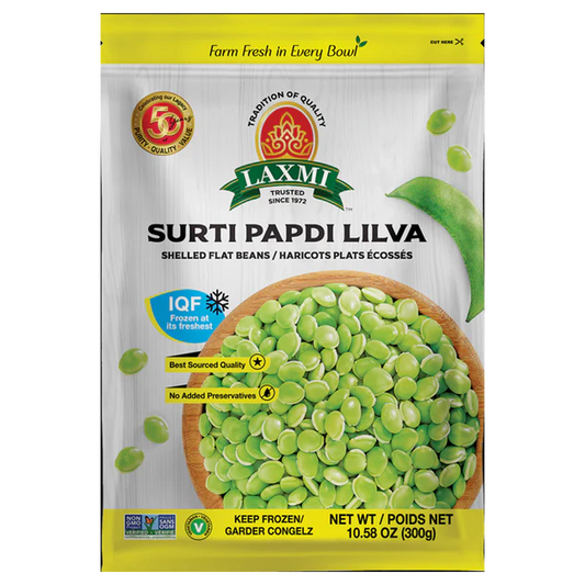 Laxmi Surti Papdi Lilva  300g