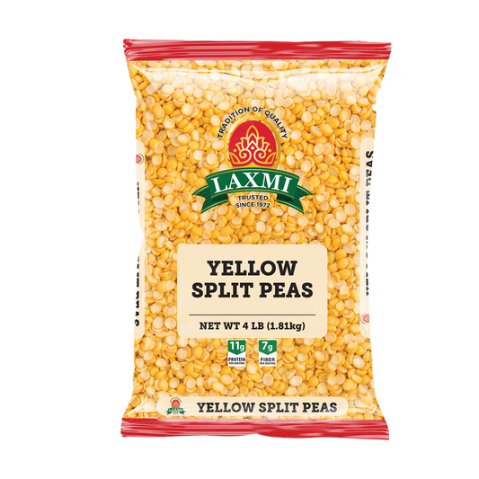 Laxmi Yellow Split Peas 4lb