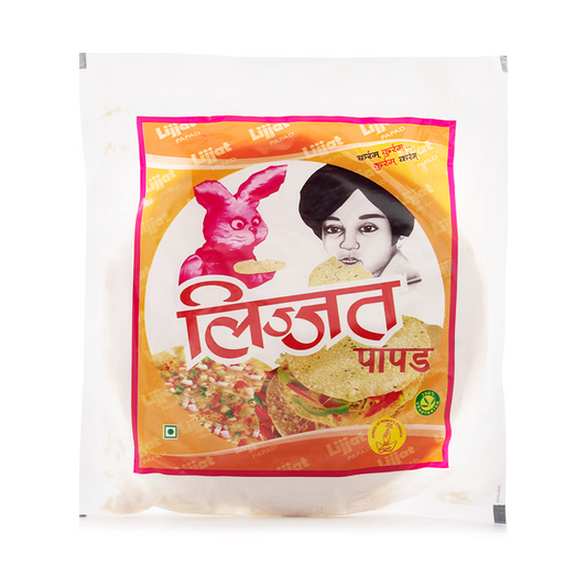 Lijjat Garlic Papad 7oz