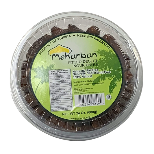 Meharban Pitted Dates 24oz