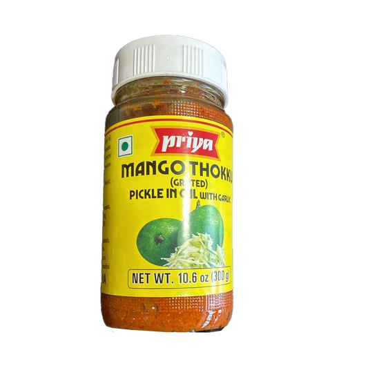 Priya Cut Mango Pickle with Onion & Garlic 300g