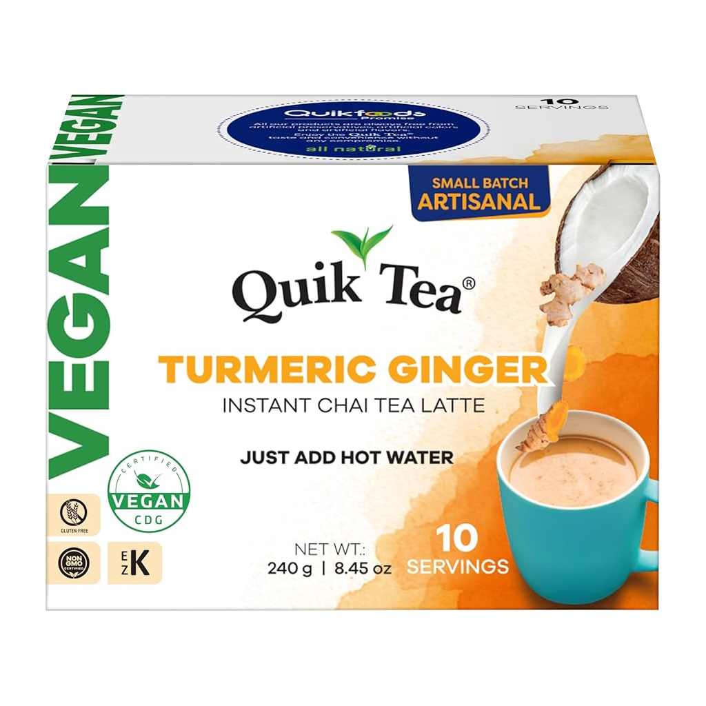 QT Turmeric Ginger Chai 240g