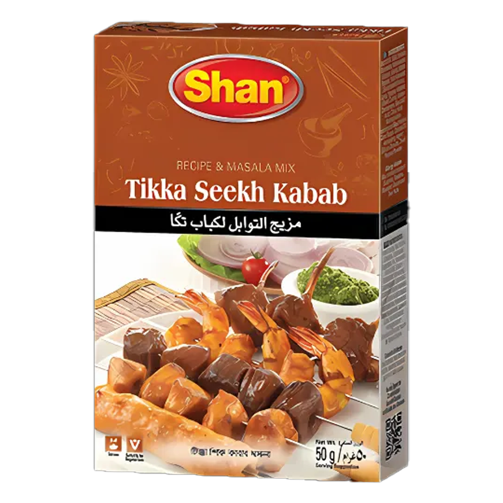 Shan Tikka Seekh Kabab 50g