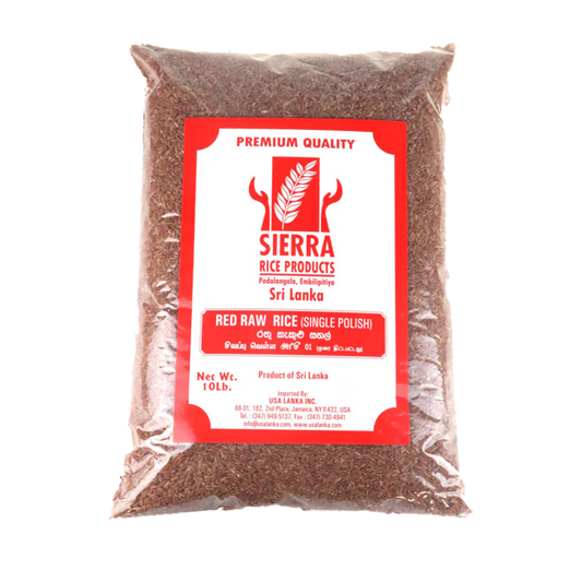 Sierra Red Raw Rice 10lb