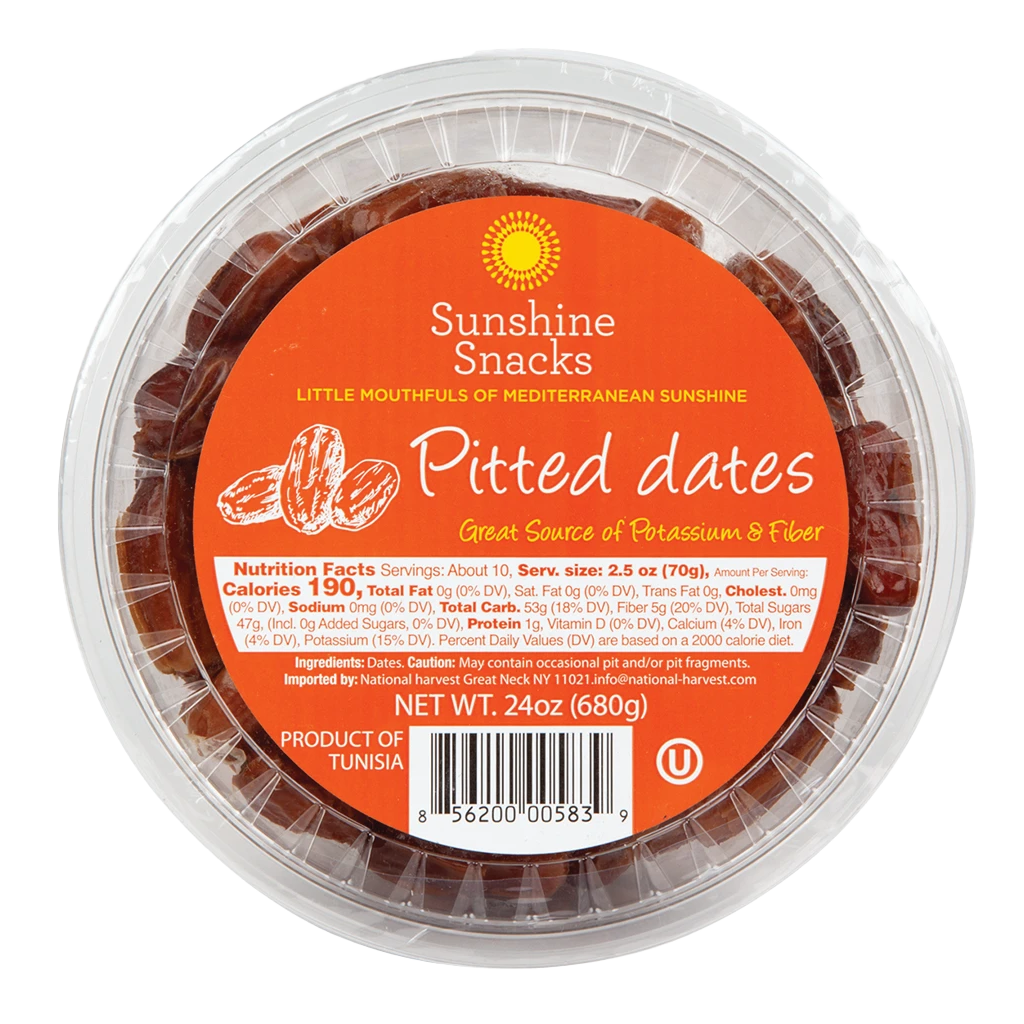 Sunshine Pitted Dates 24oz