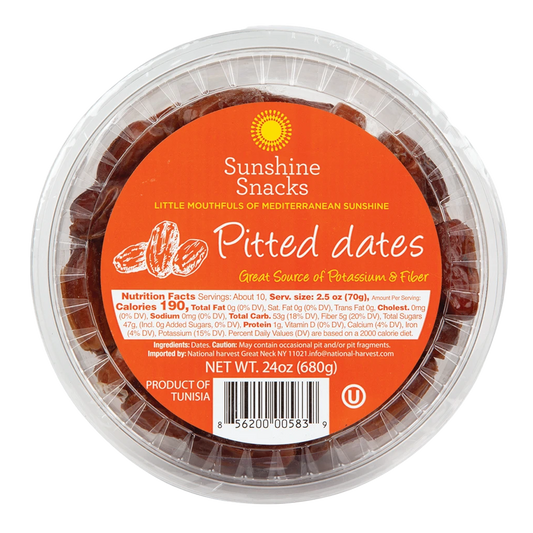 Sunshine Pitted Dates 24oz