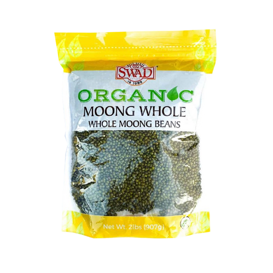 Swad Organic Moong Whole 2LB
