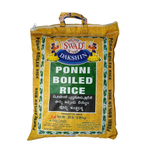 Swad Ponni Boiled Rice 20lb