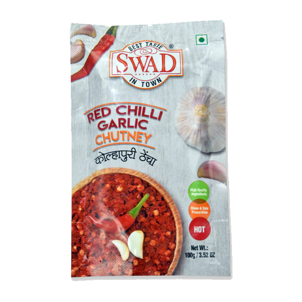 Swad Red Chilli Garlic Chutney 100g