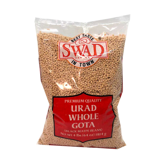 Swad Urad Whole Gota 4lb