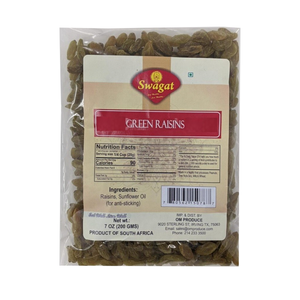 Swagat Green Raisin 200g
