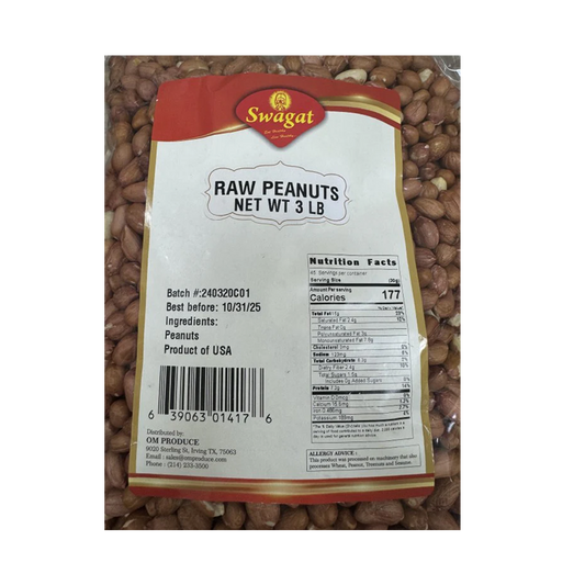 Swagat Raw Peanut 3lb