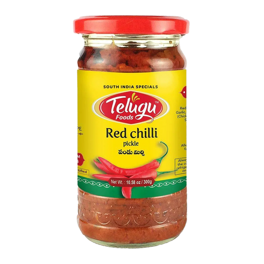 Telugu Red Chilli Pickle 300g