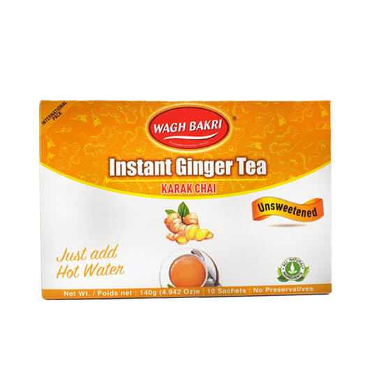 Wagh Bakri Ginger Tea Unsweet 140g