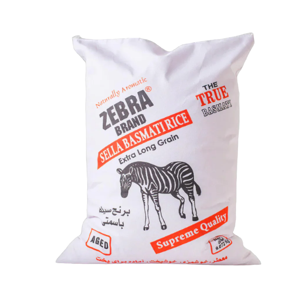 Zebra Sella Sella  Rice10lb